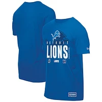 Men's New Era  Blue Detroit Lions 2025 NFL Training Camp T-Shirt