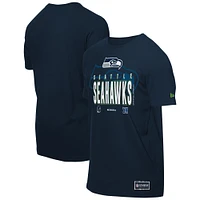 Men's New Era  College Navy Seattle Seahawks 2025 NFL Training Camp T-Shirt