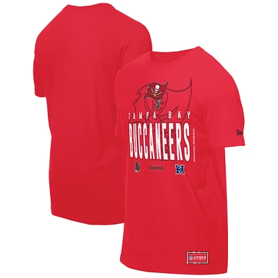 Men's New Era  Red Tampa Bay Buccaneers 2025 NFL Training Camp T-Shirt