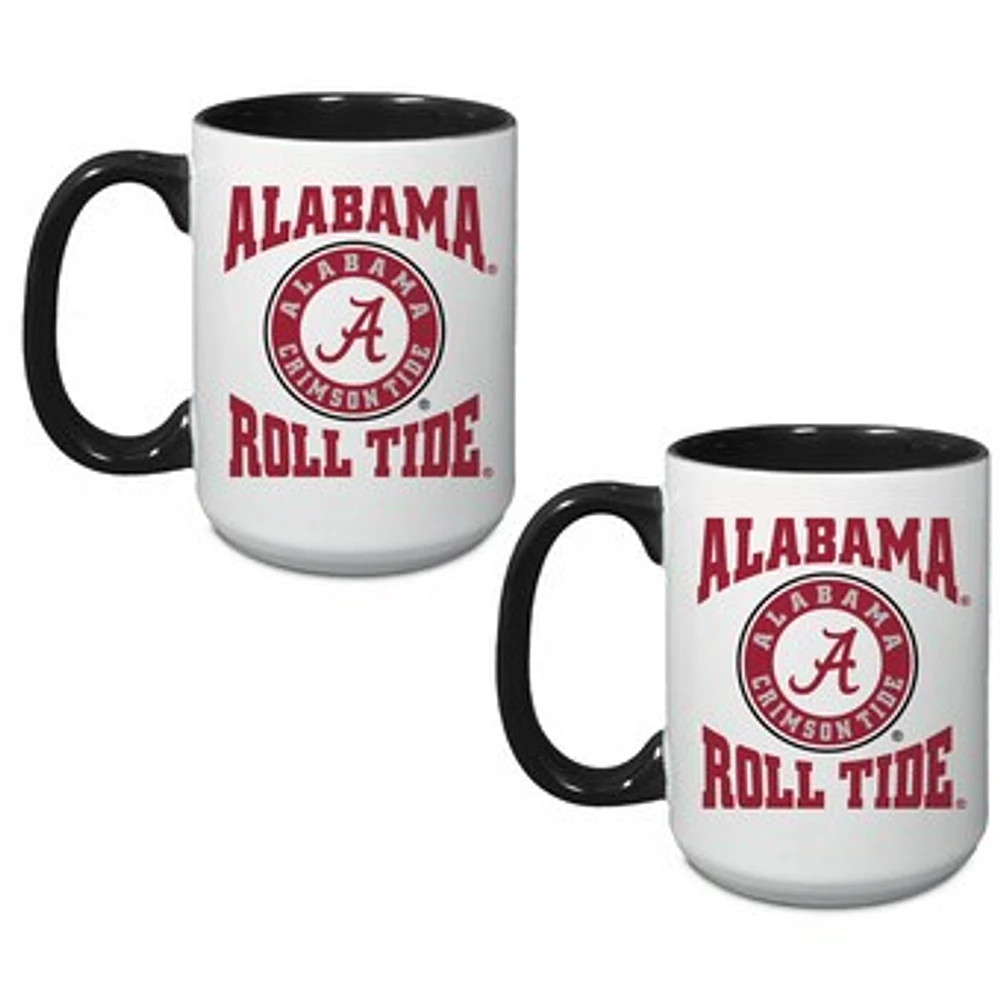 Alabama Crimson Tide 15oz. Combo 2-Pack Mug Set