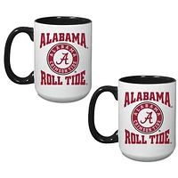 Alabama Crimson Tide 15oz. Combo 2-Pack Mug Set