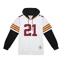 Men's Mitchell & Ness Sean Taylor White Washington Commanders Player Name Number Hoodie Legacy Jersey