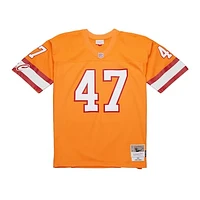 Men's Mitchell & Ness John Lynch Orange Tampa Bay Buccaneers 1993 Legacy Replica Jersey