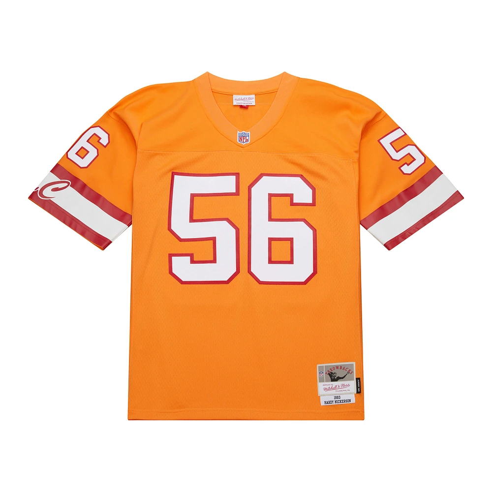 Men's Mitchell & Ness Hardy Nickerson Orange Tampa Bay Buccaneers 1993 Legacy Replica Jersey