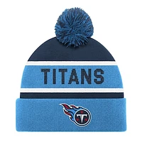 Unisex Starter Light Blue Tennessee Titans Cuffed Knit Hat with Pom