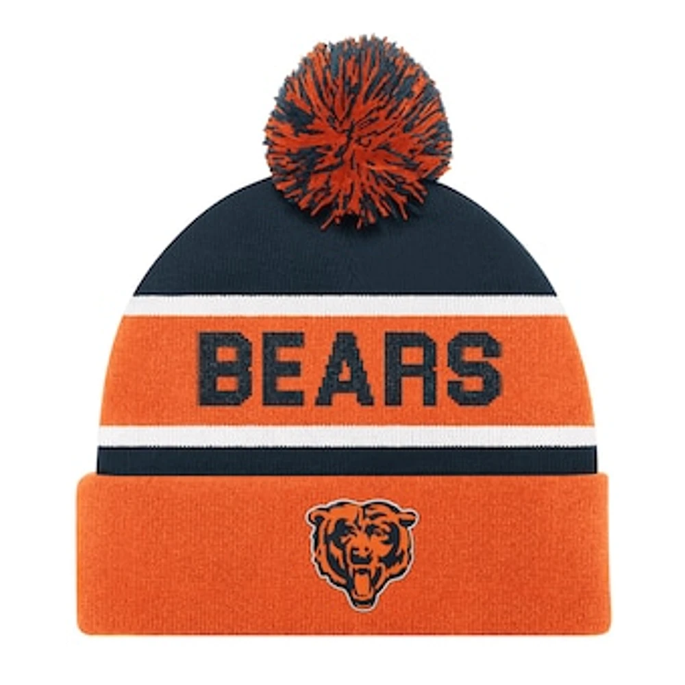 Unisex Starter Orange Chicago Bears Cuffed Knit Hat with Pom