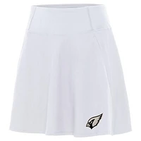 Women's Antigua Arizona Cardinals Brushed Carbon Chip Skort