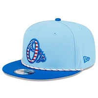 Men's New Era Light Blue/Blue Baltimore Orioles 2025 Fourth of July 9FIFTY Snapback Hat