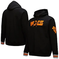 Men's Mitchell & Ness Black Tennessee Volunteers Chainstich Fleece Pullover Hoodie