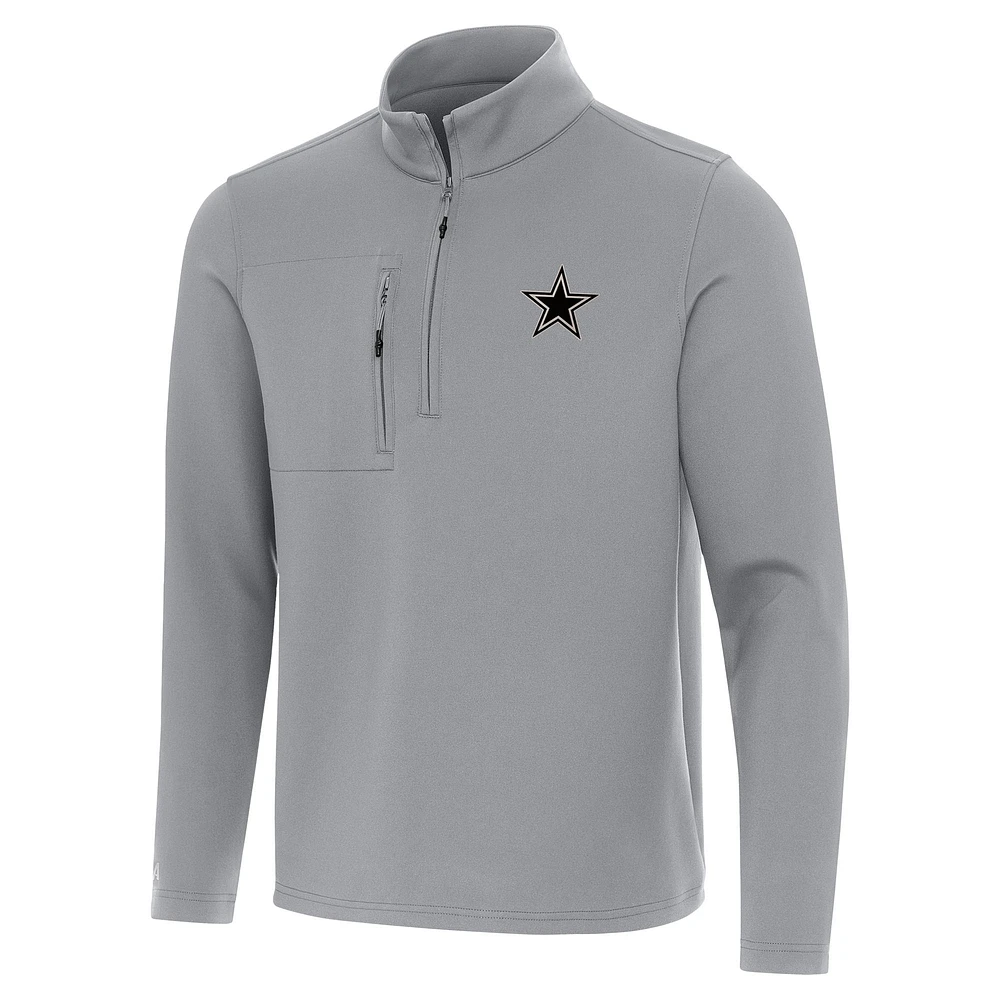 Men's Antigua Dallas Cowboys Insider Quarter-Zip Jacket