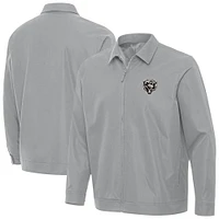 Men's Antigua Chicago Bears Pivot Full-Zip Jacket