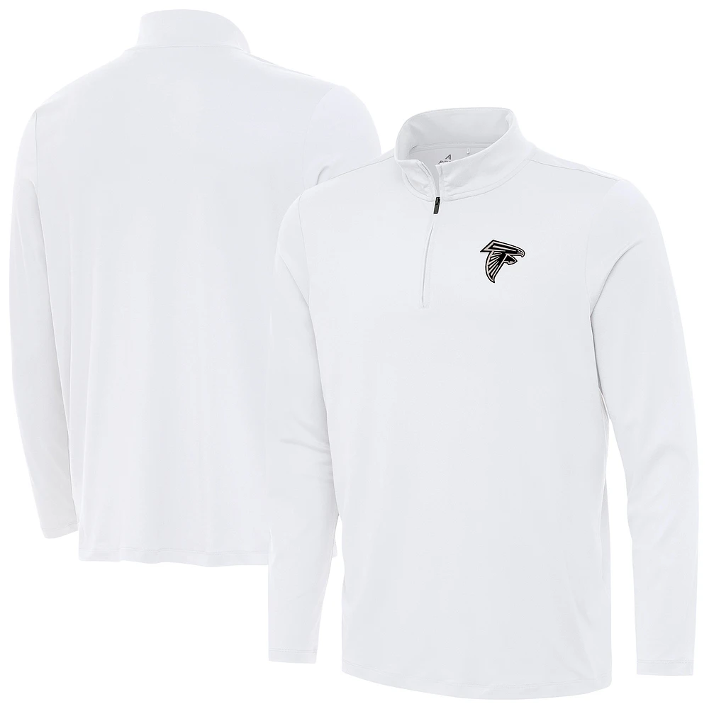 Men's Antigua Atlanta Falcons Reprocess Quarter-Zip Top