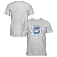 Youth 1863FC Heather Gray Brighton and Hove Albion Color Badge T-Shirt