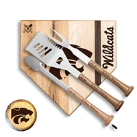 Baseball BBQ Kansas State Wildcats 12" Silver Slugger Combo Set