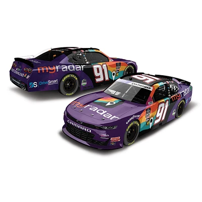 Action Racing Kyle Weatherman 2024 #91 MyRadar Xfinity Series 1:64 Regular Paint Die-Cast Chevrolet Camaro