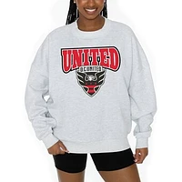 Women's Gameday Couture  Ash D.C. United Pitch Pride Pullover Sweatshirt