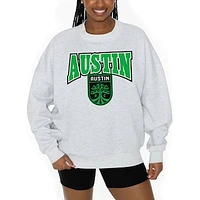 Women's Gameday Couture  Ash Austin FC Pitch Pride Pullover Sweatshirt