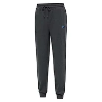 Men's Antigua Heather Charcoal Memphis Grizzlies  Idol Jogger Pants