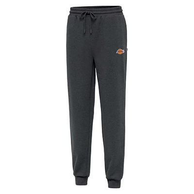 Men's Antigua Heather Charcoal Los Angeles Lakers  Idol Jogger Pants