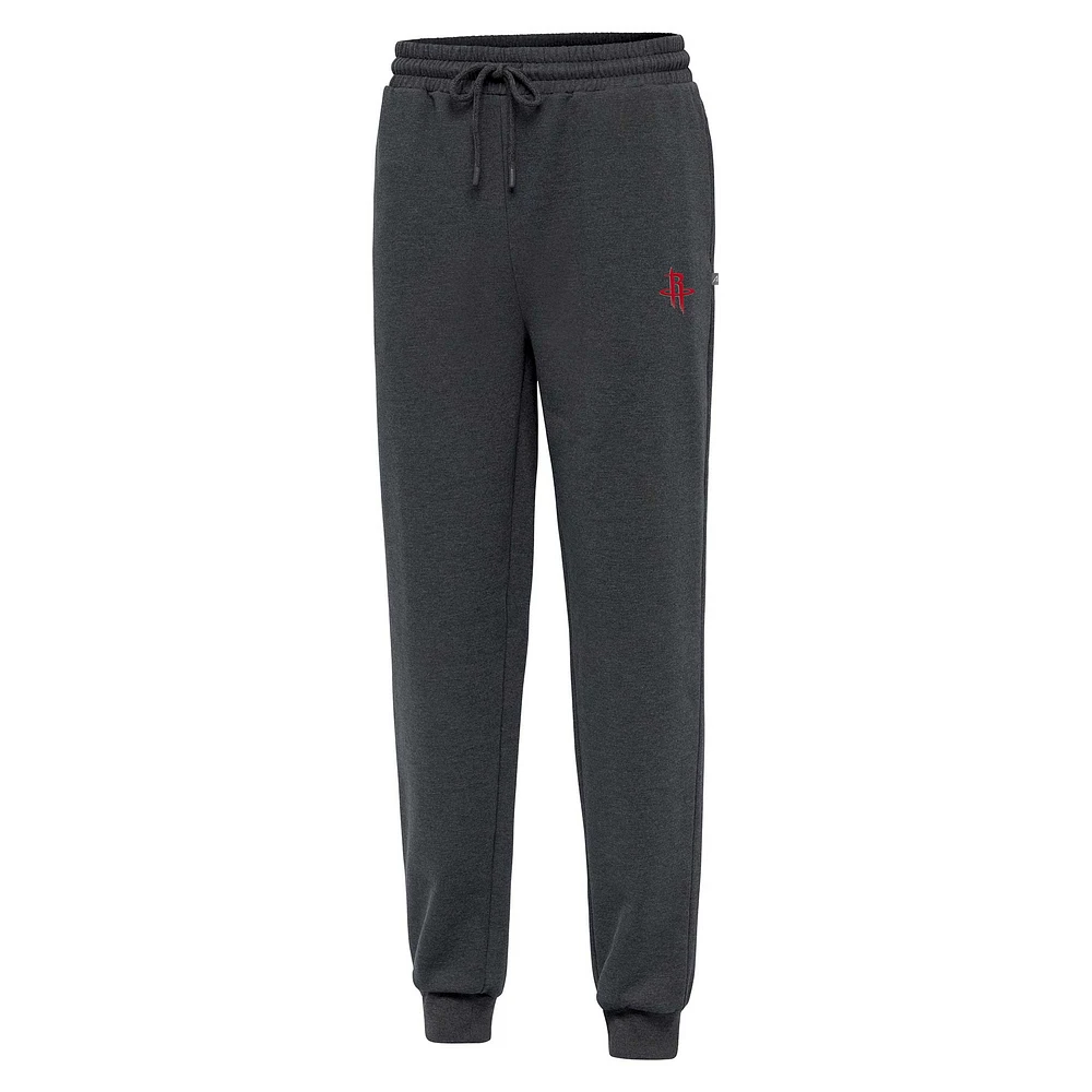 Men's Antigua Heather Charcoal Houston Rockets Idol Jogger Pants