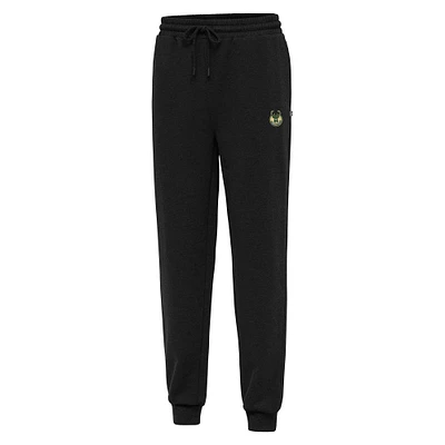 Men's Antigua Black Milwaukee Bucks  Idol Jogger Pants