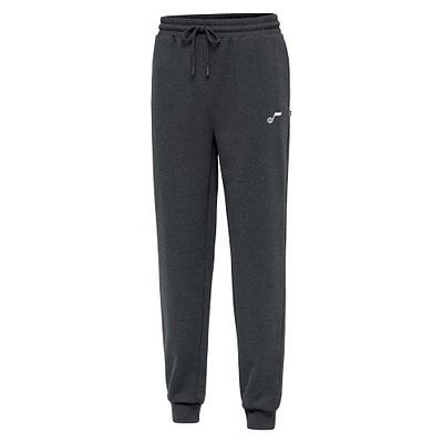 Men's Antigua Heather Charcoal Utah Jazz  Idol Jogger Pants