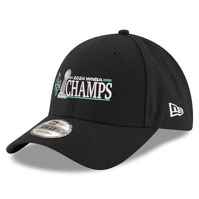 Unisex New Era Black New York Liberty 2024 WNBA Finals Champions 9FORTY Adjustable Hat