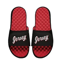 Unisex ISlide  Red New Jersey Devils Wordmark Slide Sandals