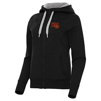 Women's Antigua Washington Commanders Victory Full-Zip Hoodie