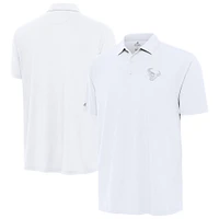 Men's Antigua White Houston Texans Era Polo