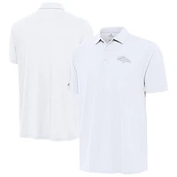 Men's Antigua White Denver Broncos Era Polo