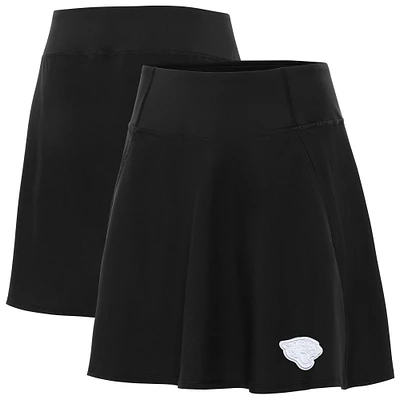 Women's Antigua Black Jacksonville Jaguars Chip Skort