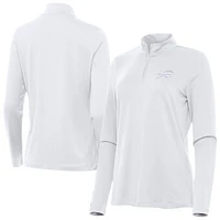 Women's Antigua Buffalo Bills Reprocess Quarter-Zip Top