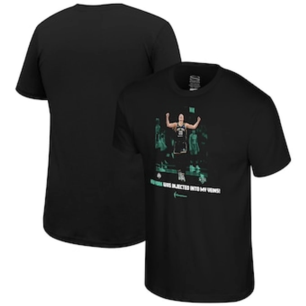 Unisex Stadium Essentials Sabrina Ionescu Black New York Liberty 2024 WNBA Playoffs Veins T-Shirt