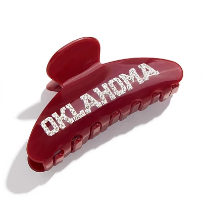 BaubleBar Oklahoma Sooners Claw Hair Clip