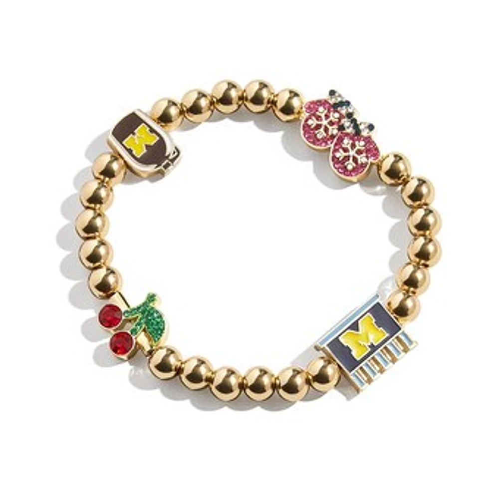 BaubleBar  Michigan Wolverines Mixed Icon Pisa Bracelet