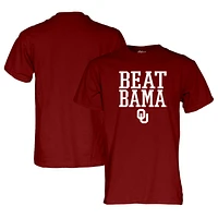 Unisex Blue 84  Crimson Oklahoma Sooners Beat Bama Rally Call T-Shirt