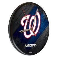Washington Nationals 13" Solid Wood Clock
