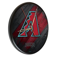 Arizona Diamondbacks 13" Solid Wood Clock