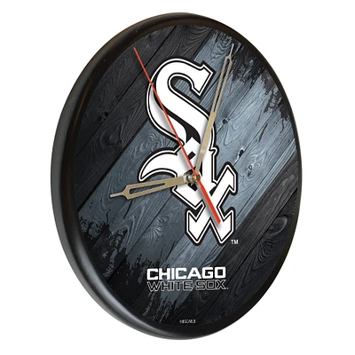 Chicago White Sox 13" Solid Wood Clock