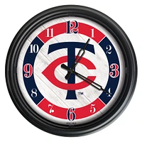 Minnesota Twins Indoor/Outdoor LED Wall Clock
