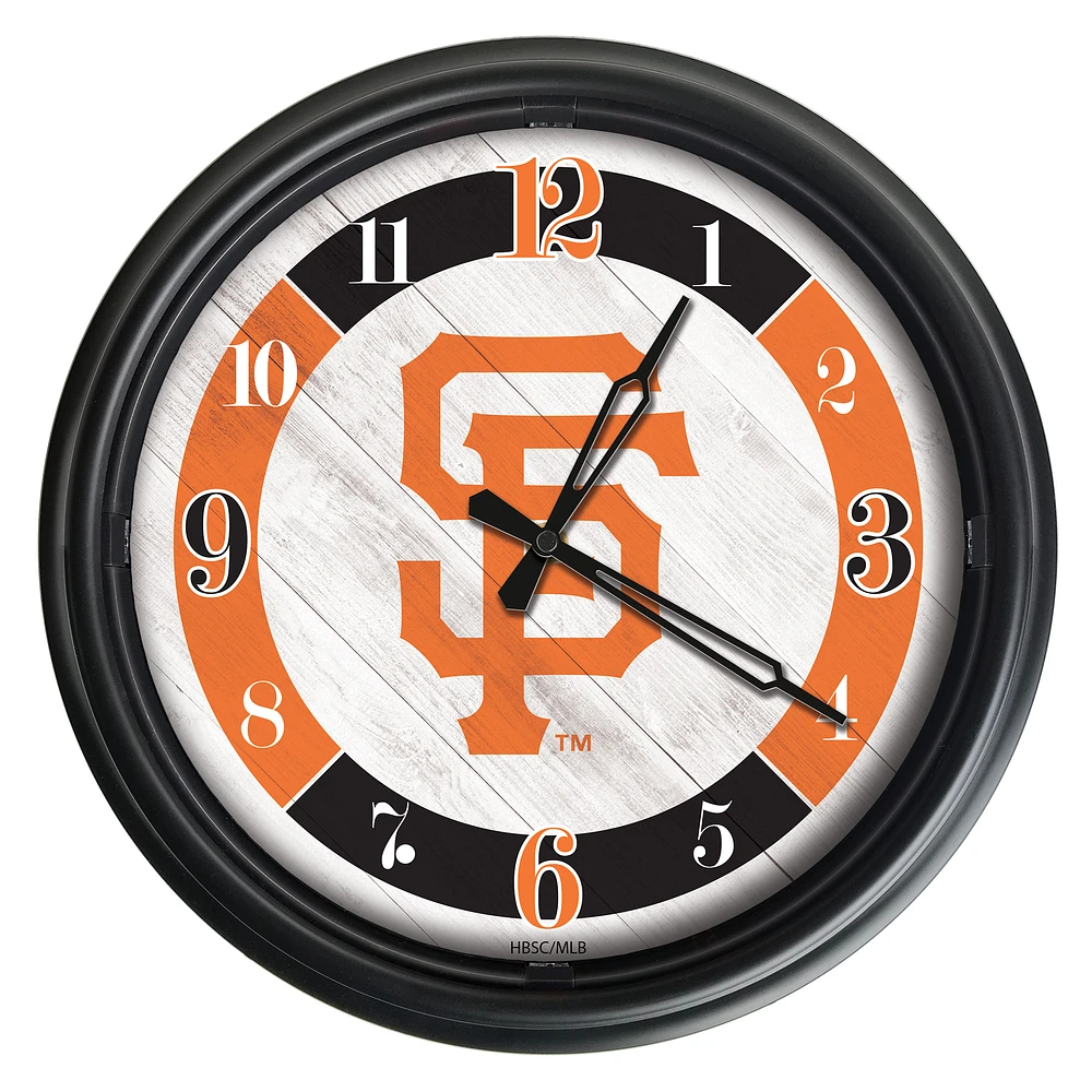 San Francisco Giants Indoor/Outdoor LED Wall Clock