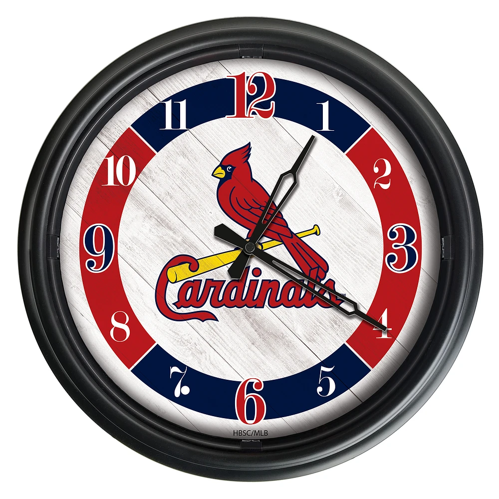 St. Louis Cardinals Indoor/Outdoor LED Wall Clock