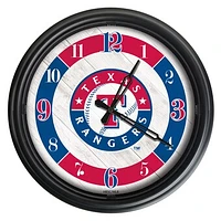 Texas Rangers Indoor/Outdoor LED Wall Clock