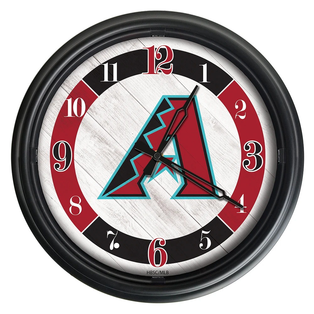 Arizona Diamondbacks Indoor/Outdoor LED Wall Clock