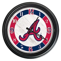 Atlanta Braves Indoor/Outdoor LED Wall Clock