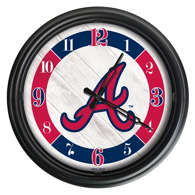 Atlanta Braves Indoor/Outdoor LED Wall Clock