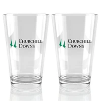 Churchill Downs Kentucky Derby 151 16oz. Pint Glass Two Pack