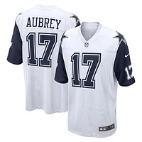 Men's Nike Brandon Aubrey White Dallas Cowboys Game Jersey