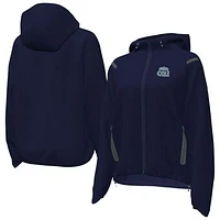 Women's Under Armour  Navy Old Dominion Monarchs UA Storm Raglan Woven Full-Zip Hoodie